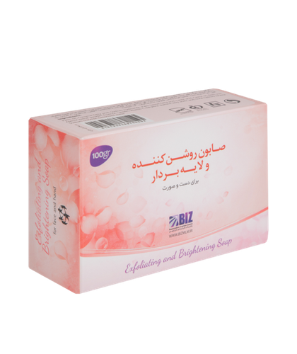 صابون روشن کننده ولایه بردار